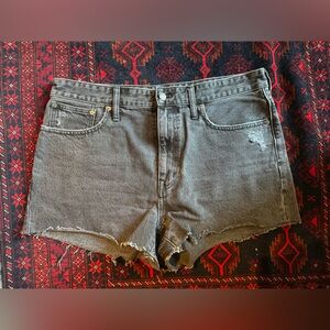 Madewell Relaxed Denim Shorts in Haywood Wash, Size 32